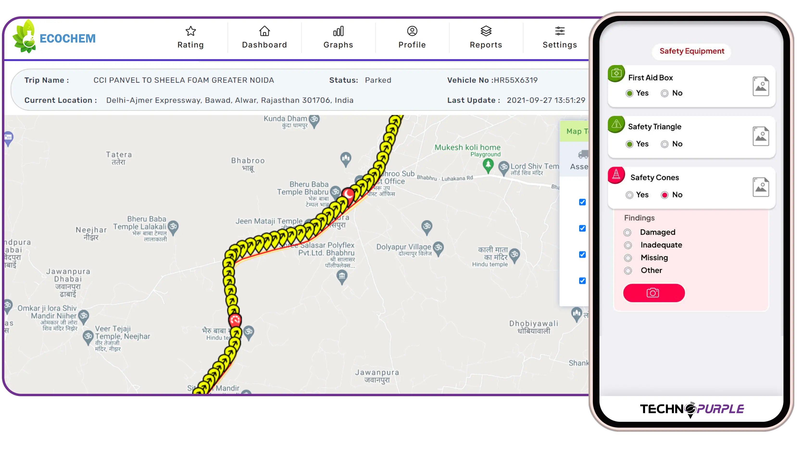 Safer driving with fewer violations